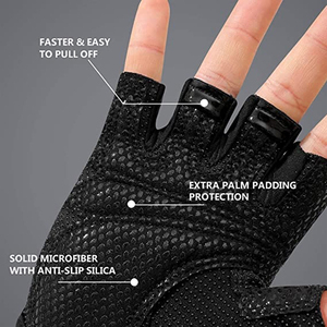 Meilleure qualité de personnaliser la conception au niveau professionnel des gants d'haltérophilie Gants en cuir du Pakistan - Product Image 2