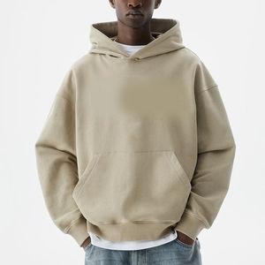 Sudadera Casual para Hombre, Personalizada con Bordado de Algodón, Sudadera con Estampado Digital, Hombros Caídos, Talla Grande - Product Image 4