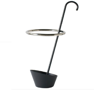 Umbrella Stand in Metal with Antique Design Silver Touch Tone Perfect Home Lobby <b>Supplies</b> Umbrella Storage Elegant Functional - Product Image 1