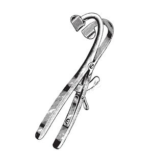 ตะขอผ่าตัดแบบสองง่ามของเยอรมัน ยี่ห้อ Steel General Surgery Gillies สำหรับศัลยกรรมประสาทและผิวหนัง รุ่น Joseph - Product Image 1