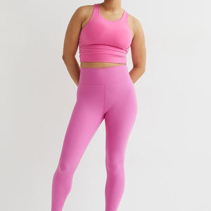 Sujetador deportivo sexy de yoga al por mayor, negro, de alta sujeción, elástico en cuatro direcciones, transpirable, ligero, de nailon, para correr y entrenar. - Product Image 2