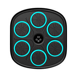 Venta de máquina de boxeo musical con guantes de boxeo, juego de boxeo montado en la pared con Bluetooth, equipo de entrenamiento inteligente de punzonado - Product Image 1