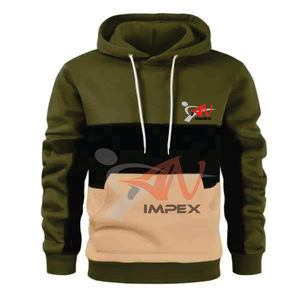 เสื้อฮู้ดดี้ฤดูหนาวคุณภาพสูงแบบสั่งทำพิเศษ  ลายปะติดปะต่อ  แบบสวมหัว  ระบายอากาศได้ดี  พร้อมปักโลโก้ตามสั่ง  แขนยาว สำหรับผู้ชาย - Product Image 3