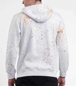 Sudaderas con capucha de lana pesada para hombre Ajuste regular Diseño de serigrafía transpirable y personalizado Precios baratos - Product Image 5