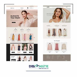 Professional grade <strong>ecommerce</strong> <strong>website</strong> development built for fashion stores growth from Indian Designers - Product Image 1