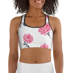 Sujetador deportivo de Yoga sin costuras de secado rápido de alta calidad para mujer, algodón transpirable Sexy con forro de Spandex de talla grande - Product Image 1