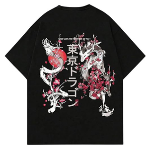 Vente en gros de t-shirts surdimensionnés de haute qualité personnalisés 305G 100% coton à manches courtes et à épaules tombantes t-shirts de rue personnalisés pour hommes - Product Image 6