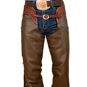 กางเกงหนังผู้ชายคุณภาพสูง ทนทาน ผ่านการซัก ขายส่ง ราคาดีที่สุด รับสกรีนโลโก้ตามแบบ - Product Image 4