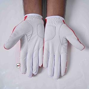 Vente en gros Gants de golf sport pour hommes Cabretta souple et respirant et cuir de mouton PU noir main gauche et droite - Product Image 2