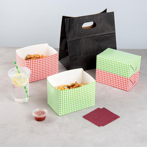 Biểu Tượng Tùy Chỉnh Thân Thiện Với Môi Dùng Một Lần Thức Ăn Nhanh <span class=keywords><strong>Container</strong></span> Matt Cán Cánh Gà Chiên Pháp Khoai Tây Chiên Hộp Dập Nổi In Ấn - Product Image 6