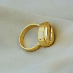 Último diseñador Anillo de latón 18K Chapado en oro Shell Joyería de moda para Mujeres Hombres para compromiso Accesorios al por mayor - Product Image 5