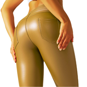 Mallas de Yoga de nailon Spandex de cintura alta, pantalones de Fitness sin costuras de calidad Premium, ropa de gimnasio elástica, mallas de entrenamiento transpirables - Product Image 1