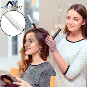 Premium <b>Feather</b> Signature Razor Stainless Steel Razor <b>Black</b> Handle Customize Salon Quality Shaves <b>Feather</b> Razors Thinning - Product Image 5