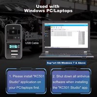 Programador de Llaves y Chips para Automóviles XTOOL KC501 para X100 PAD3 Compatible con Lectura/Escritura MQB NEC35XX