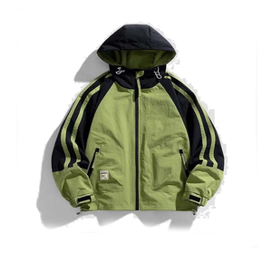 Veste coupe-vent de printemps, couche légère, temps clair, saison, activité de plein air, usage quotidien, décontracté, mode, confortable, respirant - Product Image 2