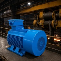 Moteur triphasé AC haute tension WPDJ Y2-3557-4 355KW 6KV pour palan de grue, certifié CE