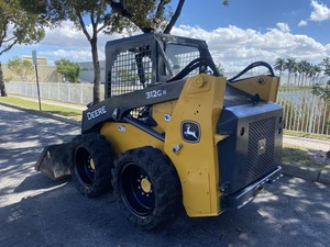 Jonn Dee-Chargeuse compacte 312G d'occasion à vendre, mini chargeur frontal avec moteur central, tracteur rétrocaveuse, caractéristiques - Product Image 2