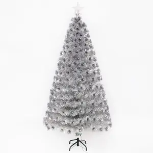 15M बांस सिरेमिक रोशन एलईडी के साथ चमकदार प्रबुद्ध क्रिसमस पेड़ रोशनी