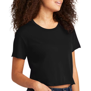 Bella Canvas T-shirt court en poly-coton pour femme Bella + T-shirt court en toile Bella pour femme - Product Image 1