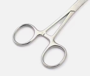 Professional Towel Clamps 5.25" Ball & <b>Socket</b> Jaws with <b>Ratchet</b> Lock Stainless Steel Quality Instruments - Product Image 3