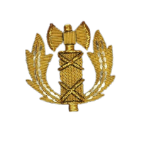 Nouveaux Badges et Écussons Brodés Français de la Seconde Guerre Mondiale avec Perles, à Coudre sur Tissu, Designs Personnalisés