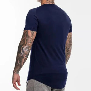 Camisetas informales de secado rápido para entrenamiento ajustadas transpirables Camiseta informal de ropa de calle para hombre más vendida - Product Image 4