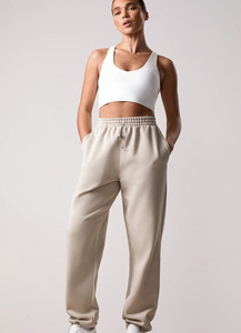 <b>Top</b> Sale Custom Logo Vanilla <b>Brown</b> <b>Women's</b> Define Bungee Joggers Cotton Blend Fabric <b>Women's</b> Sweatpants <b>Women</b> Pants & Trouser - Product Image 5