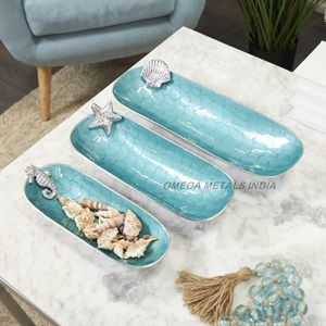 ชามเสิร์ฟเหล็กสีดำสำหรับตกแต่งบ้าน - Product Image 5