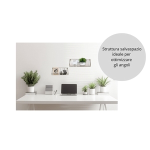 Juego de 2 Estantes de Pared de Hierro Forjado Minimalistas, Diseño Decorativo y Ahorrador de Espacio - Product Image 4
