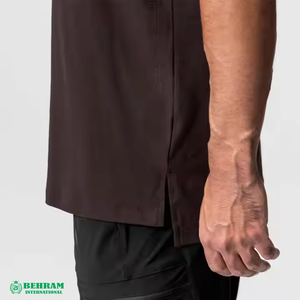 เสื้อยืดโอเวอร์ไซส์หนัก 300 GSM สกรีนโลโก้ตามสั่ง คอกลม คอริบหนา คุณภาพสูง ผ้าฝ้าย 100% เป็นมิตรกับสิ่งแวดล้อม แห้งเร็ว พิมพ์ลายดิจิตอล สำหรับผู้ชาย - Product Image 2