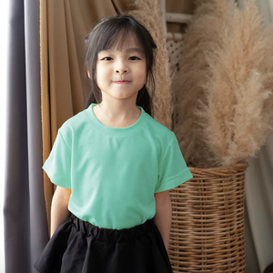 เสื้อยืดคอกลมแขนสั้นเด็ก Ultifresh High รุ่นลำลองสำหรับฤดูร้อน ผลิตจากโพลีเอสเตอร์ 100% น้ำหนัก 160 กรัม พิมพ์ลาย แห้งเร็ว ระบายอากาศได้ดี - Product Image 2