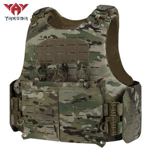 VT-8545トレーニングベスト ヤケダ ファストリリース タクティカルプレートキャリア 迷彩 モールシステム ハンティング用 個人防衛装備 - Product Image 4