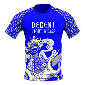 Camiseta de Manga Corta para Hombre, Protección UV, Secado Rápido, Ajuste Suave y Elástico para BJJ, Grappling y Deportes - Product Image 1