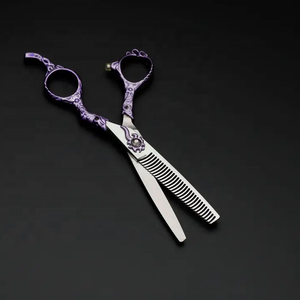 Juego de tijeras de acero japonesas profesionales de alta calidad, juego de tijeras de corte de peluquero - Product Image 5