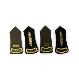 Hombreras de Uniforme Personalizadas, Bordado en Tela de Latón, con Logotipo Personalizado y Servicio OEM - Product Image 2