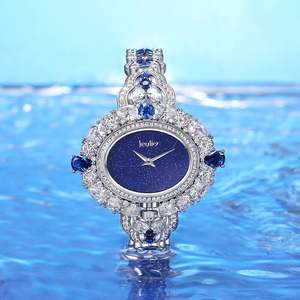 นาฬิกาข้อมือผู้หญิงทรงวงรีหรูหรา Jeulia Blue Legend Lapis Lazuli Quartz - Product Image 4