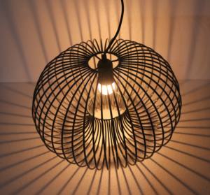 Lámpara colgante de Metal elegante de alta gama, candelabros de lado medio para el hogar, oficina, Hotel, fácil instalación en el techo, atractivo para interiores - Product Image 1