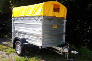 NUEVO Remolque para animales pequeños Max (modular) remolque para ganado, ovejas, cabras, cerdos, animales de granja, tamaño compacto - Product Image 2