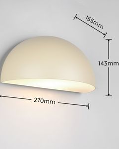 Lampada da parete per esterni Maas Sand 1xE27 IP44 (Trio 262460166) - Product Image 3