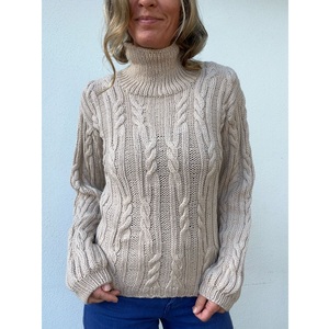 Winter <b>Woolen</b> <b>Women's</b> Round Neck Custom <b>Sweater</b> <b>Women's</b> <b>Sweater</b> Crew Neck Pullovers Supplier From BD - Product Image 3