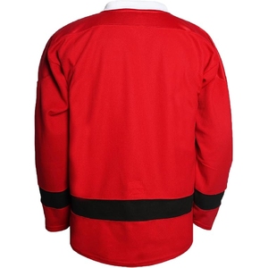 Maillot de hockey sur glace pour hommes, vente chaude, haute qualité, service OEM, fabrication sur mesure, antibactérien, séchage rapide - Product Image 2