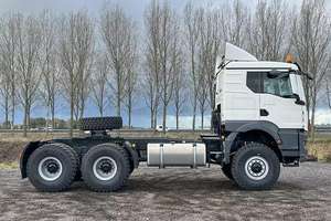 Nouveau camion benne lourd MAN TGS 40.480 6x6 Euro 5, moteur diesel, caméra arrière, direction à gauche 360°, capacité 31-40T, automatique, 451-500 CV - Product Image 3