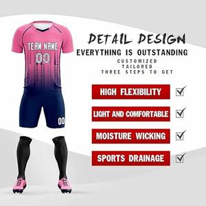 Maillot de football respirant et anti-plis 100 % polyester à séchage rapide pour équipe, par Dress Sports - Product Image 5