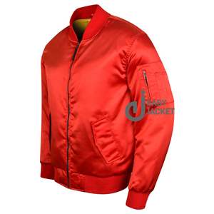 Venta caliente Vintage Starter Jacket Satin Men's Varsity Bomber Chaqueta informal Chaqueta de ropa exterior para hombres - Product Image 4