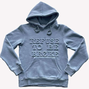 2025 fabricants de vêtements pour hommes personnalisés Logo en relief impression bouffante 3D pull respirant sweats à capuche pour hommes - Product Image 1