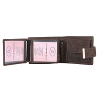 Dompet Kulit Pria Premium Buatan India dengan Tempat Kartu, Dompet Pria Bergaya, Pasokan Ekspor Grosir