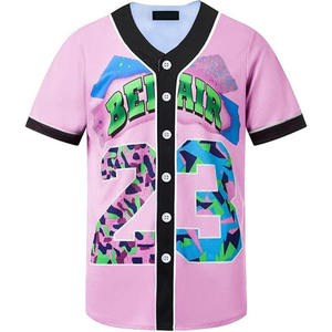Camisetas de béisbol de poliéster personalizadas para mujer transpirables, uniformes deportivos impresos, estilo OEM/ODM, venta al por mayor, pedido a granel disponible - Product Image 1