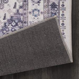 Netline Home Loomed Geometry Natural Beige Heritage <b>Washable</b> <b>Rug</b> - Product Image 4