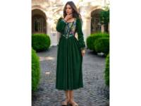 100% rayonne tissus doux Maxi Blockprint Maxi tenue décontractée pour femmes col ouvert rayonne du fabricant et exportateur indien