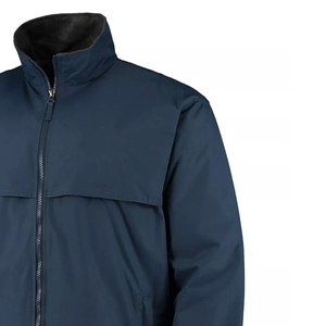 Servicio OEM de alta calidad invierno 2025 Vintage Stand chaqueta cortavientos para hombre con capucha mangas raglán logotipo personalizado impreso transpirable - Product Image 3